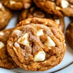 White Chocolate Pumpkin Snickerdoodles
